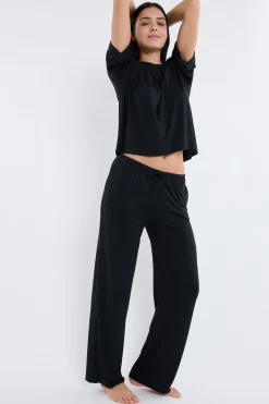 Pantalon de pyjama large en modal