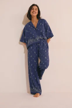 Pantalon de pyjama à motifs