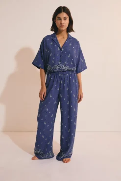 Pantalon de pyjama à motifs