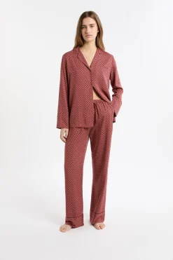 Pantalon de pyjama à motifs
