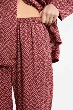 Pantalon de pyjama à motifs
