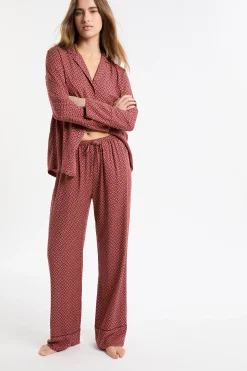 Pantalon de pyjama à motifs