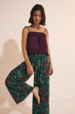 Pantalon de pyjama à motifs