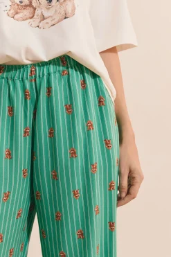 Pantalon de pyjama à motifs chiens