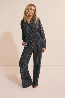 Pantalon de pyjama à motifs chiens