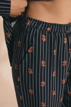 Pantalon de pyjama à motifs chiens
