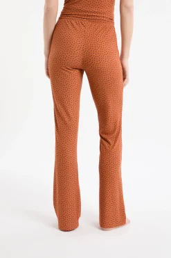Pantalon de pyjama à motifs coeurs