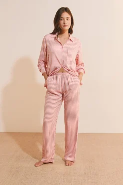 Pantalon de pyjama à rayures