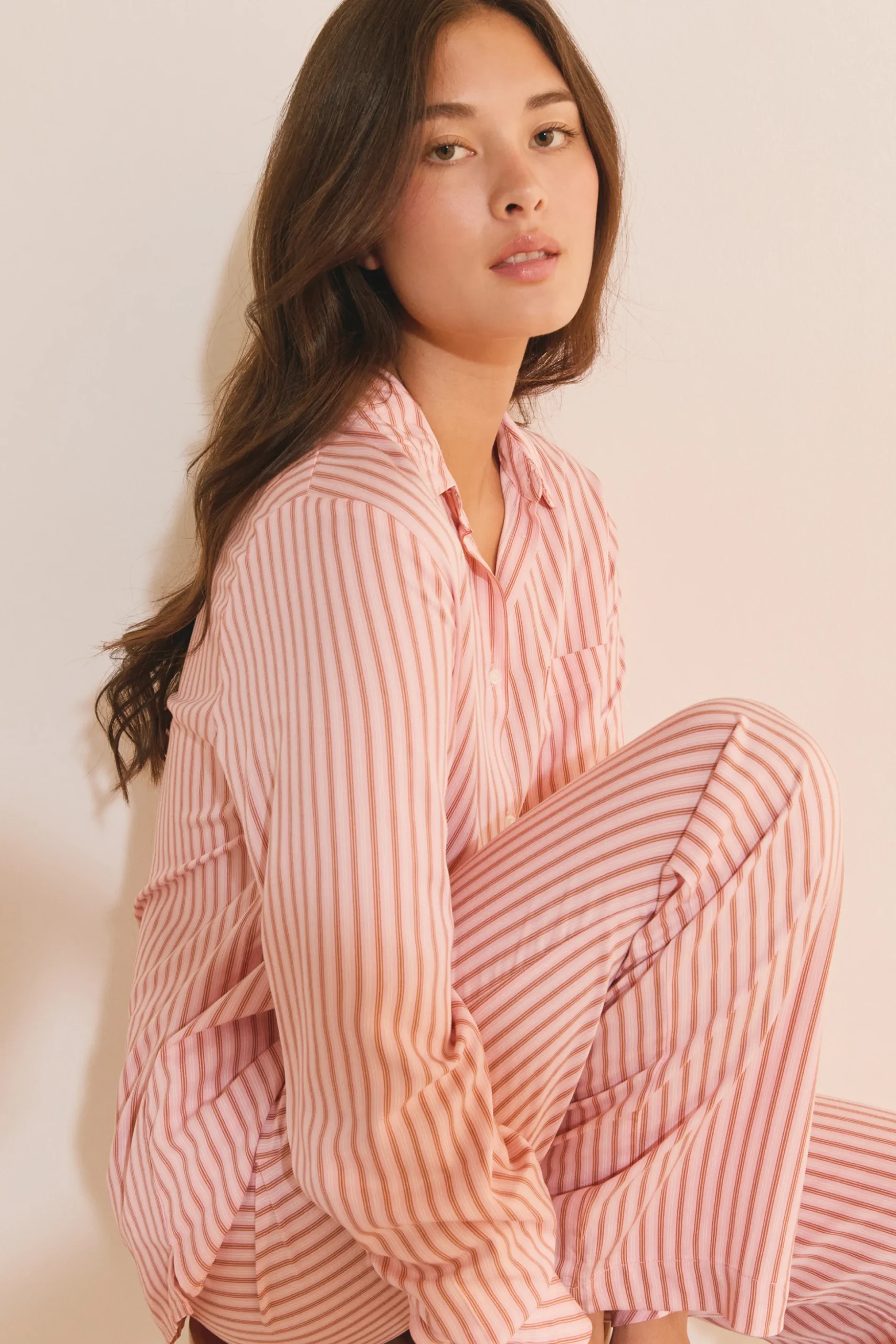 Pantalon de pyjama à rayures
