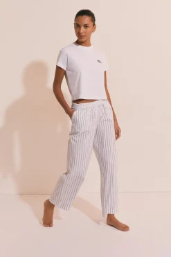 Pantalon de pyjama à rayures