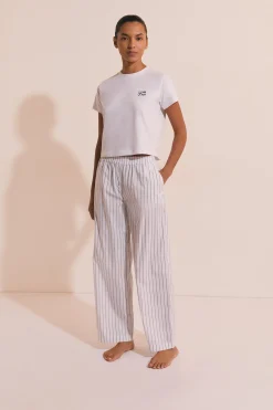 Pantalon de pyjama à rayures