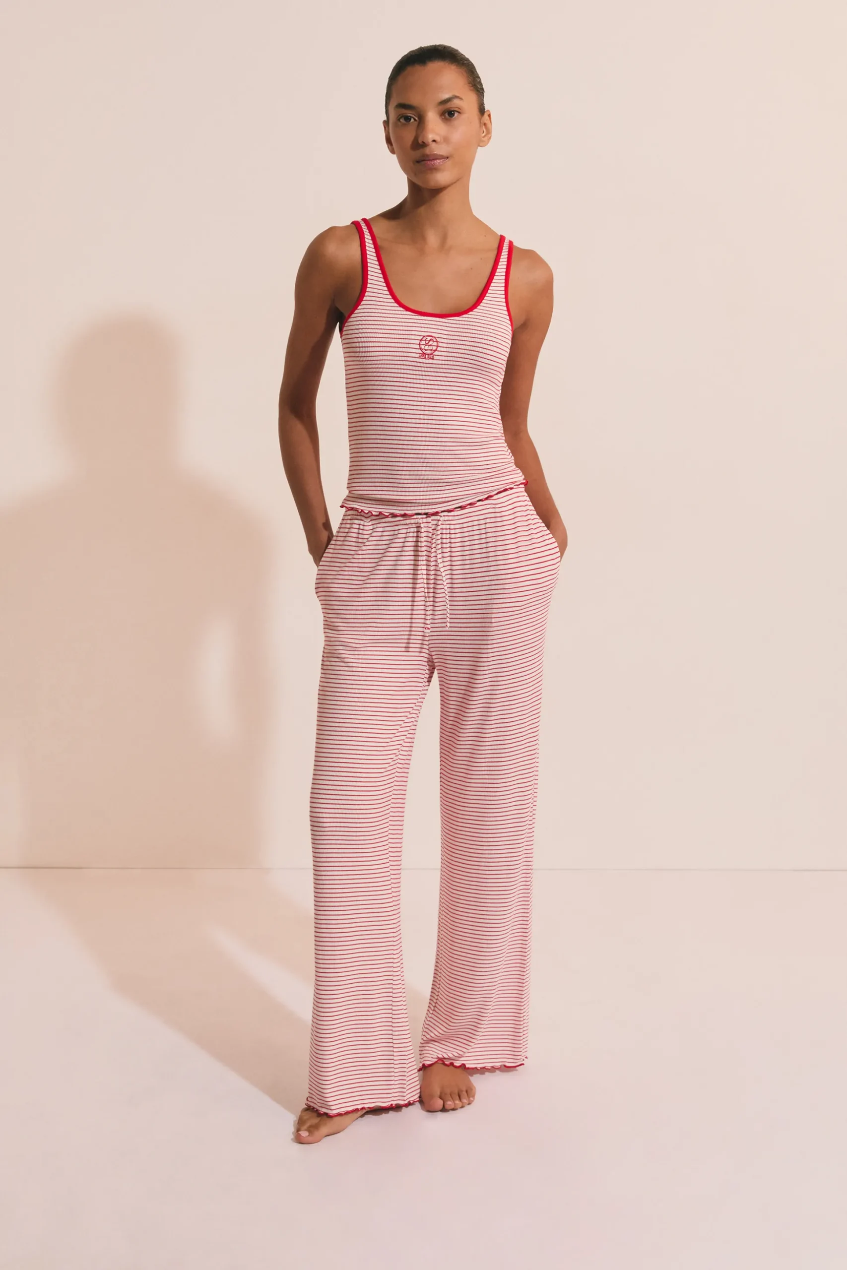 Pantalon de pyjama à rayures