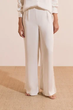 Pantalon de pyjama satiné
