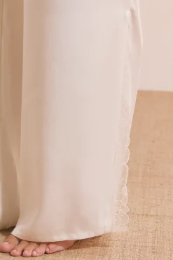 Pantalon de pyjama satiné