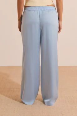 Pantalon de pyjama satiné