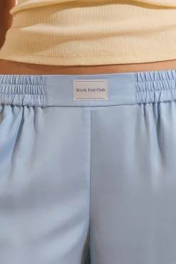 Pantalon de pyjama satiné