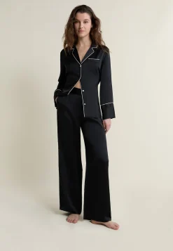 Pantalon de pyjama satiné