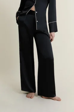 Pantalon de pyjama satiné