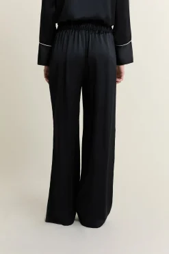 Pantalon de pyjama satiné