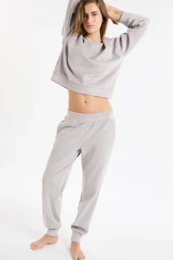 Pantalon de pyjama taille élastiquée