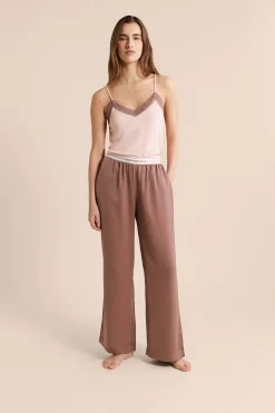 Pantalon de pyjama taille élastique 
