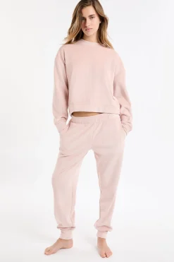 Pantalon de pyjama taille élastiquée