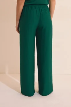 Pantalon de pyjama texturé élastiqué