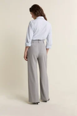 Pantalon de tailleur large