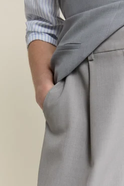 Pantalon de tailleur large