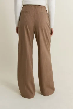 Pantalon droit rayé