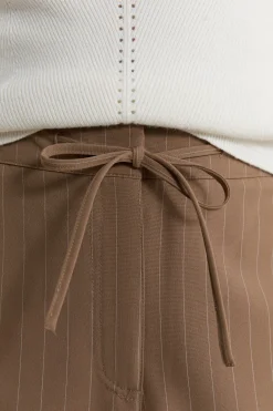 Pantalon droit rayé