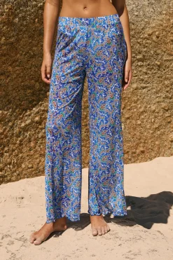 Pantalon fleuri