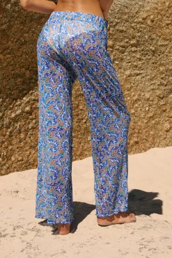 Pantalon fleuri