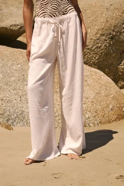 Pantalon fluide élastiqué