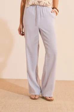Pantalon fluide élastiqué
