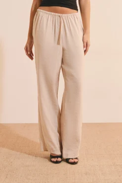 Pantalon fluide élastiqué
