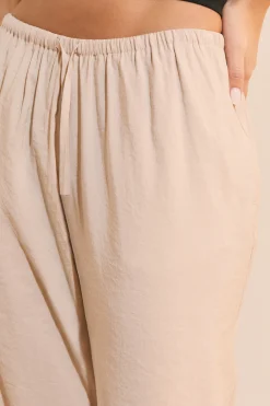 Pantalon fluide élastiqué