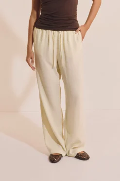 Pantalon fluide élastiqué