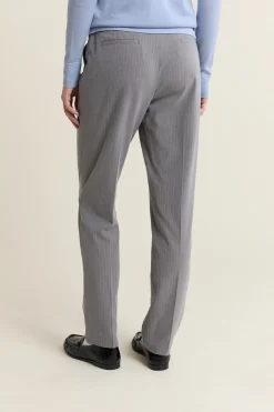 Pantalon habillé à rayures