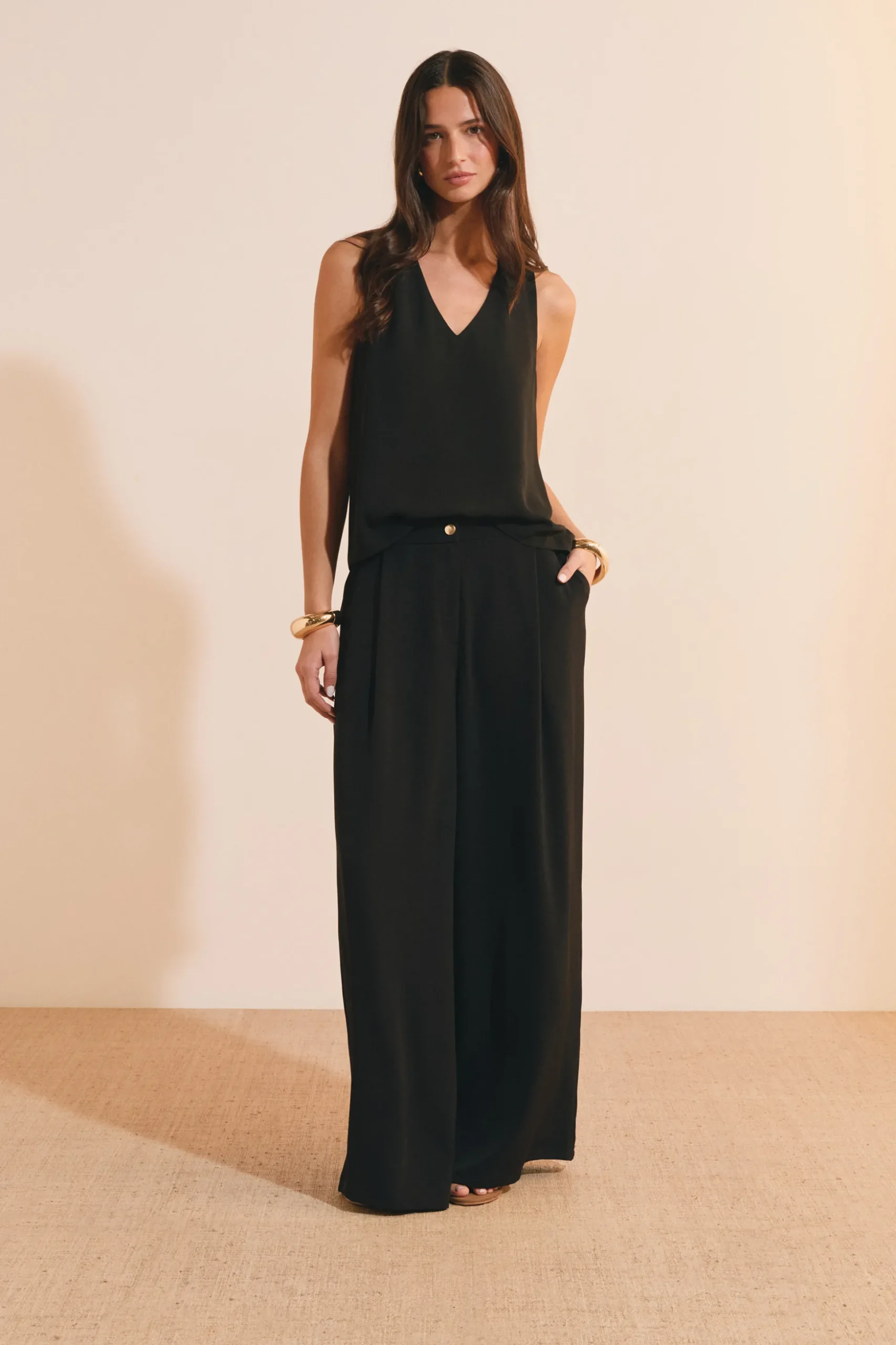 Pantalon large