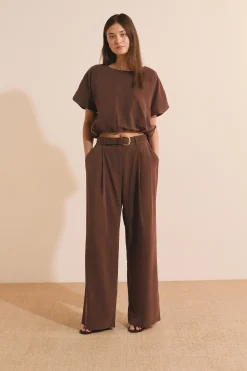 Pantalon large