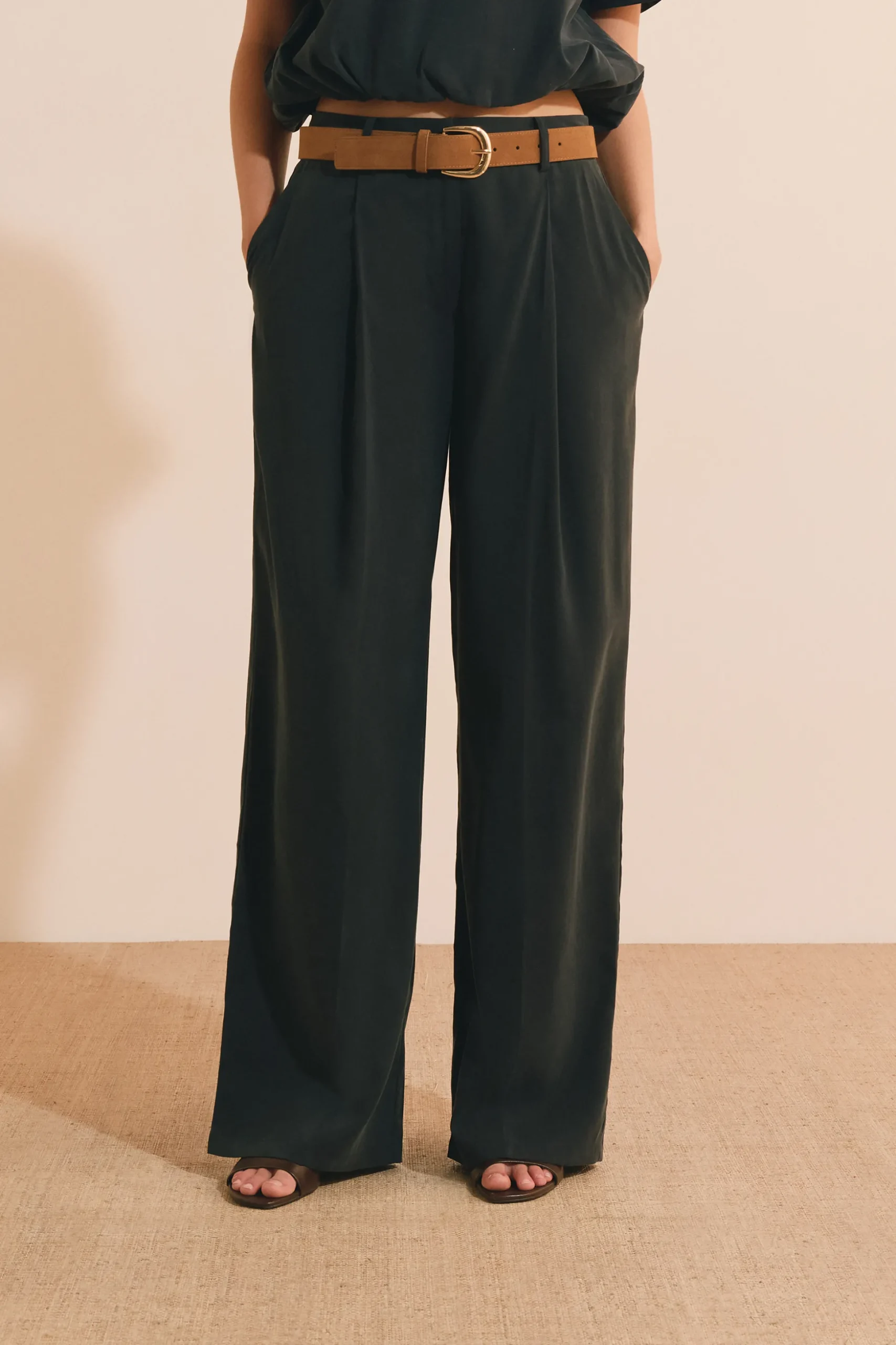 Pantalon large