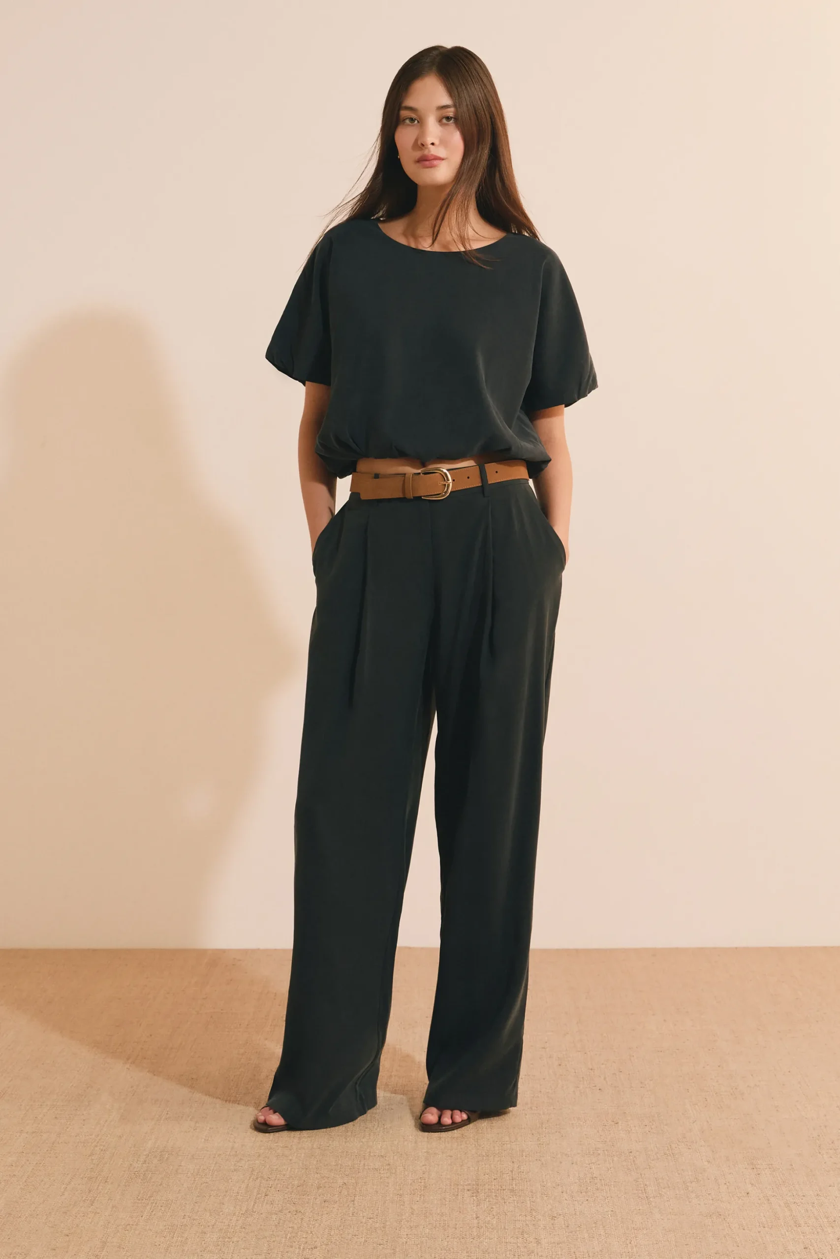Pantalon large