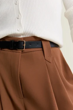 Pantalon large à pinces