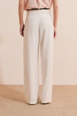 Pantalon large à pinces