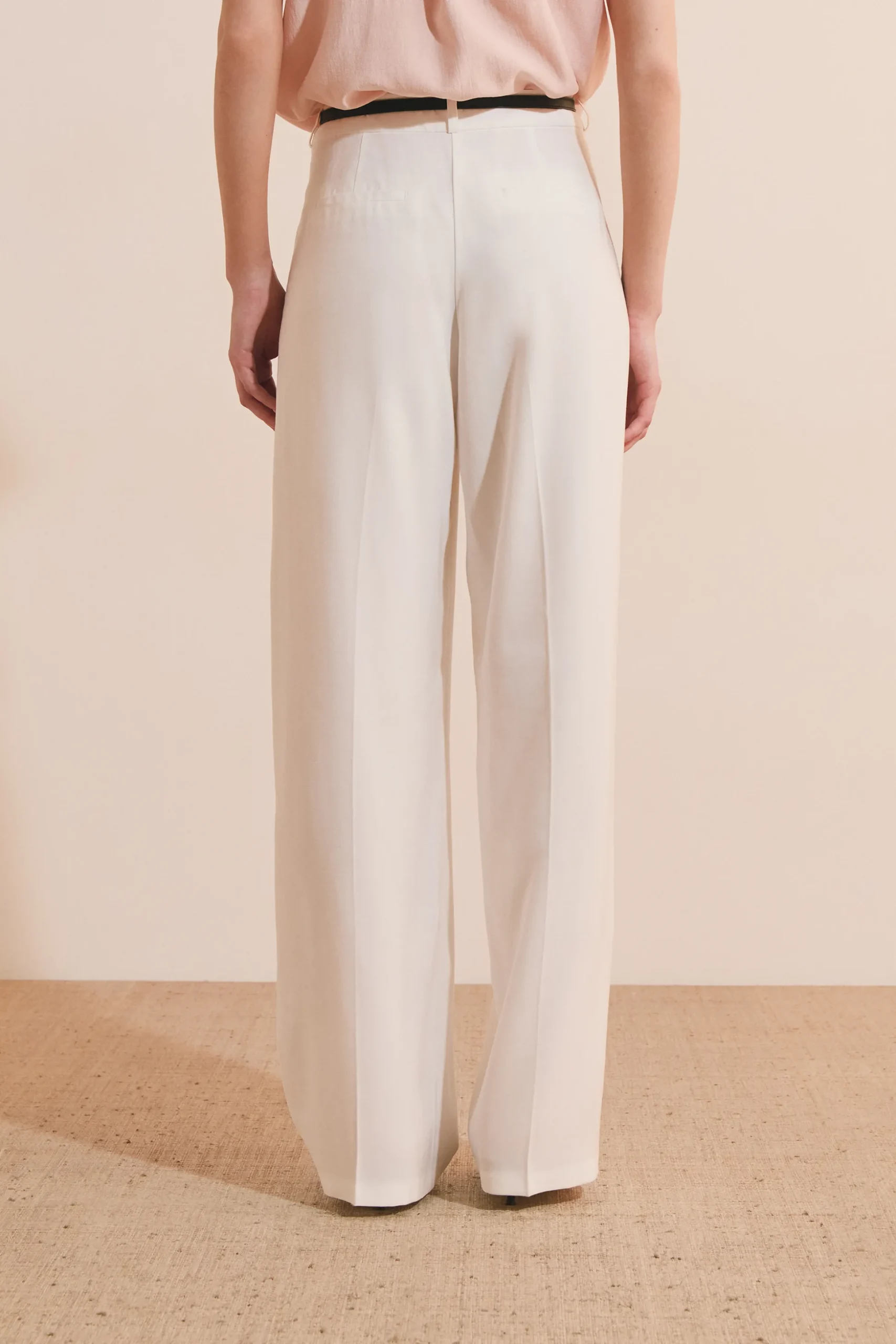 Pantalon large à pinces