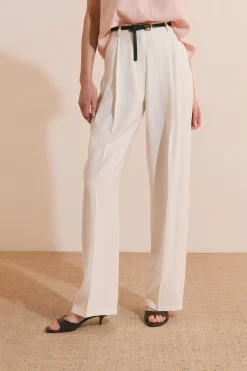 Pantalon large à pinces