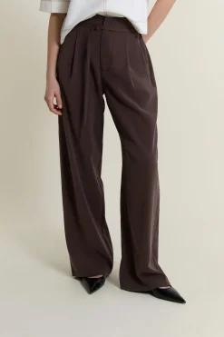 Pantalon large à pinces