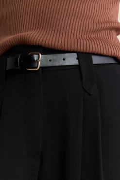 Pantalon large à pinces