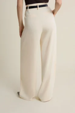 Pantalon large à pinces